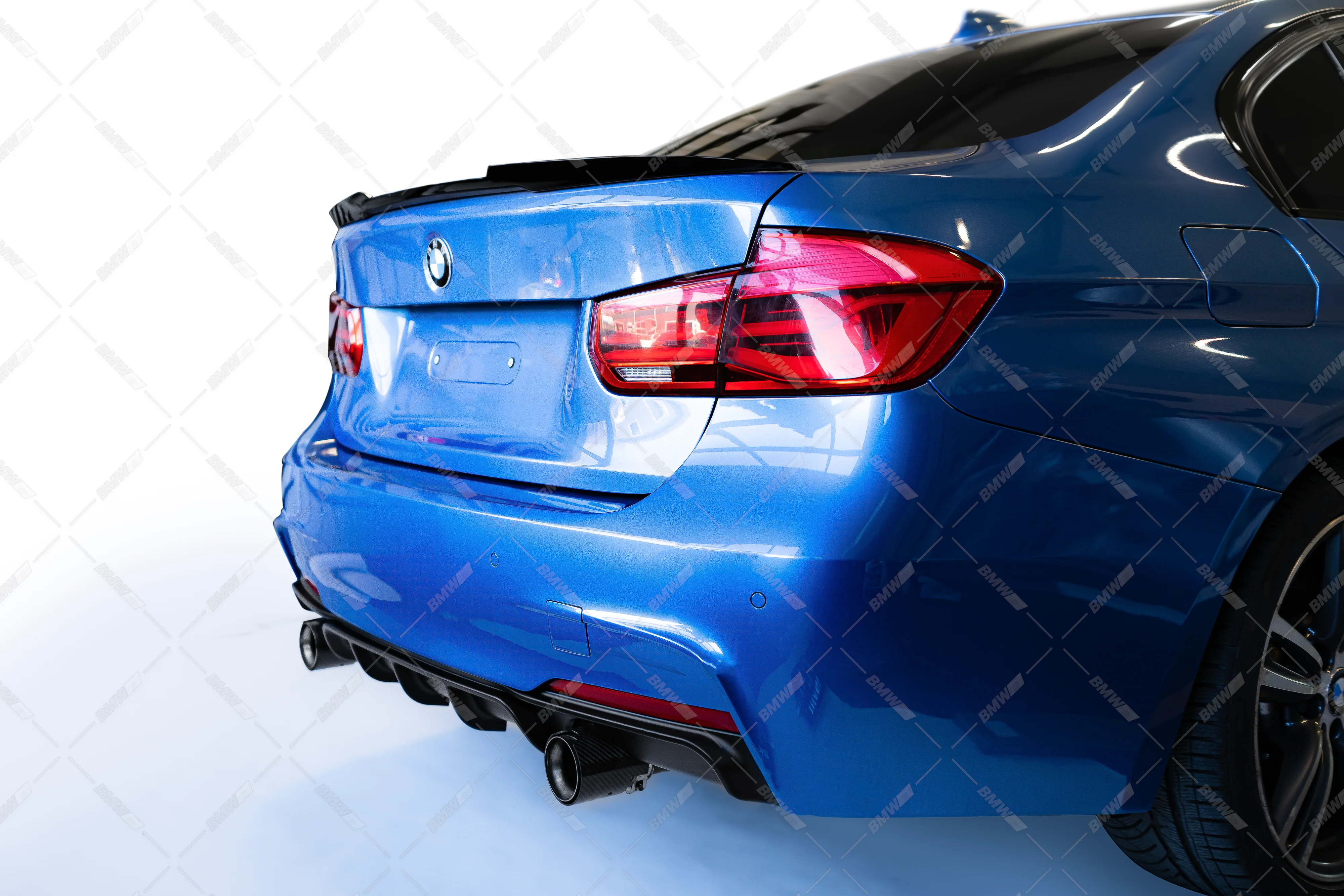 BMW F30 F80 M4-look takaspoileri kiiltävän musta - Image 7