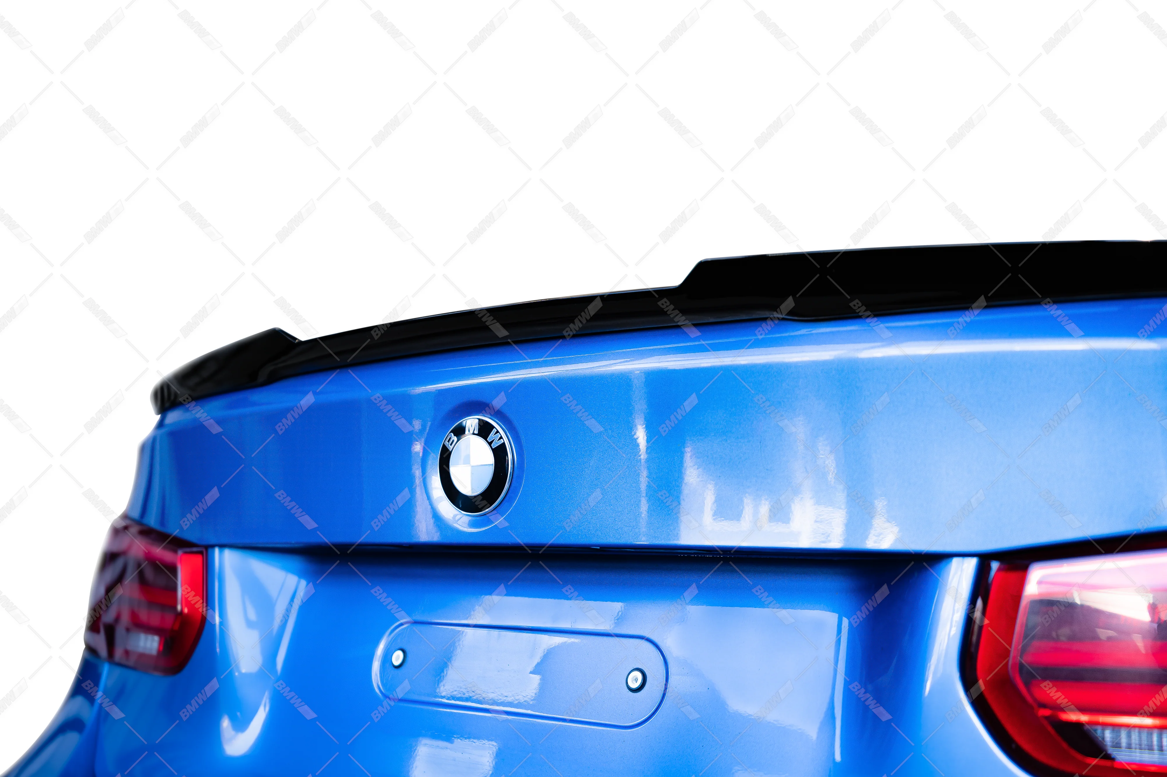 BMW F30 F80 M4-look takaspoileri kiiltävän musta - Image 9