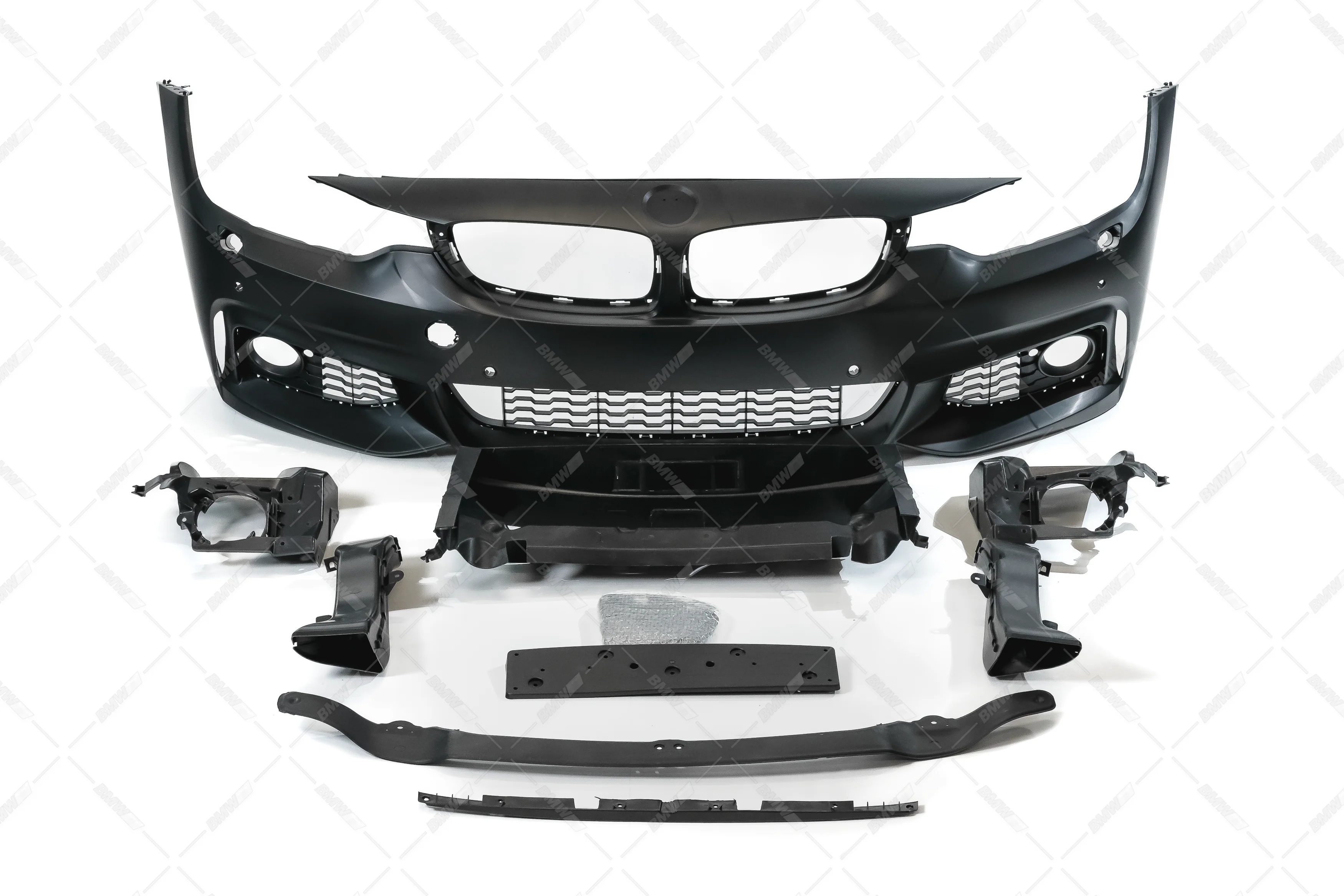 BMW F32 F33 F36 13-18 M-sport look etupuskuri, PDC, SRA - Image 7