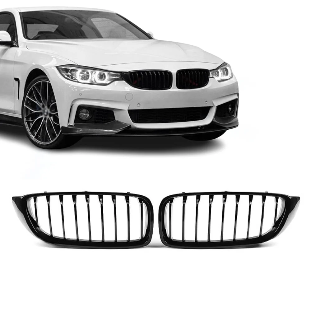 BMW F32 F33 F36 F82 F83, SIngle Look , kiiltävän mustat munuaiset