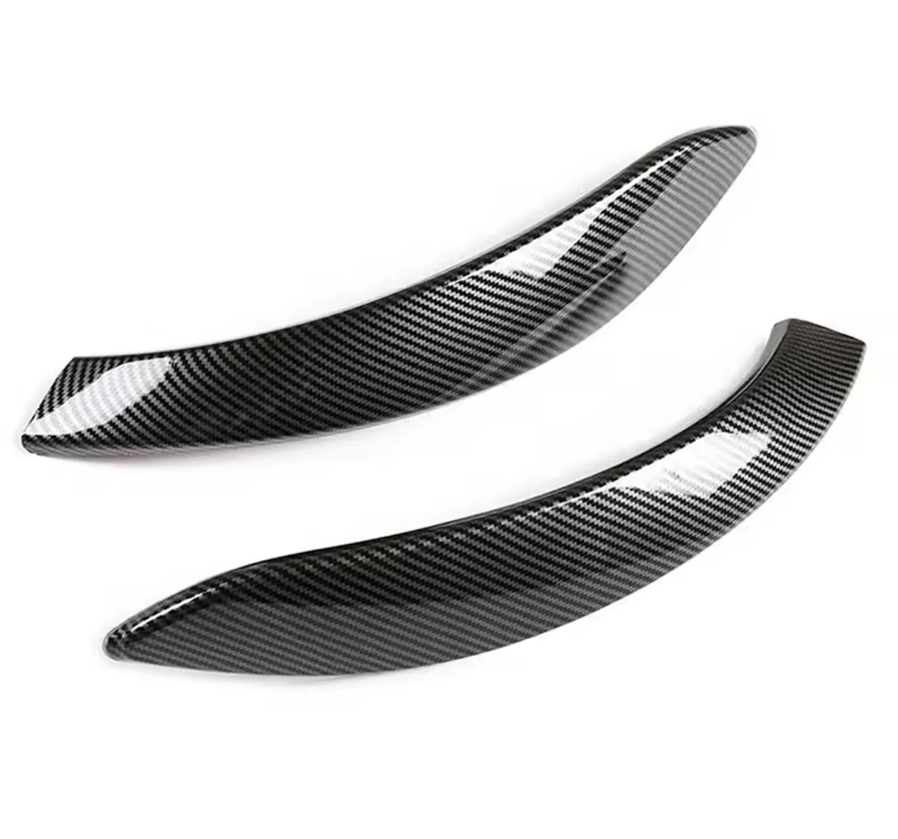 Bmw F30,F31,F32,F33,F36 sisätilan kahvat etupuolille hiilikuitulook. Pari 2kpl - Image 2