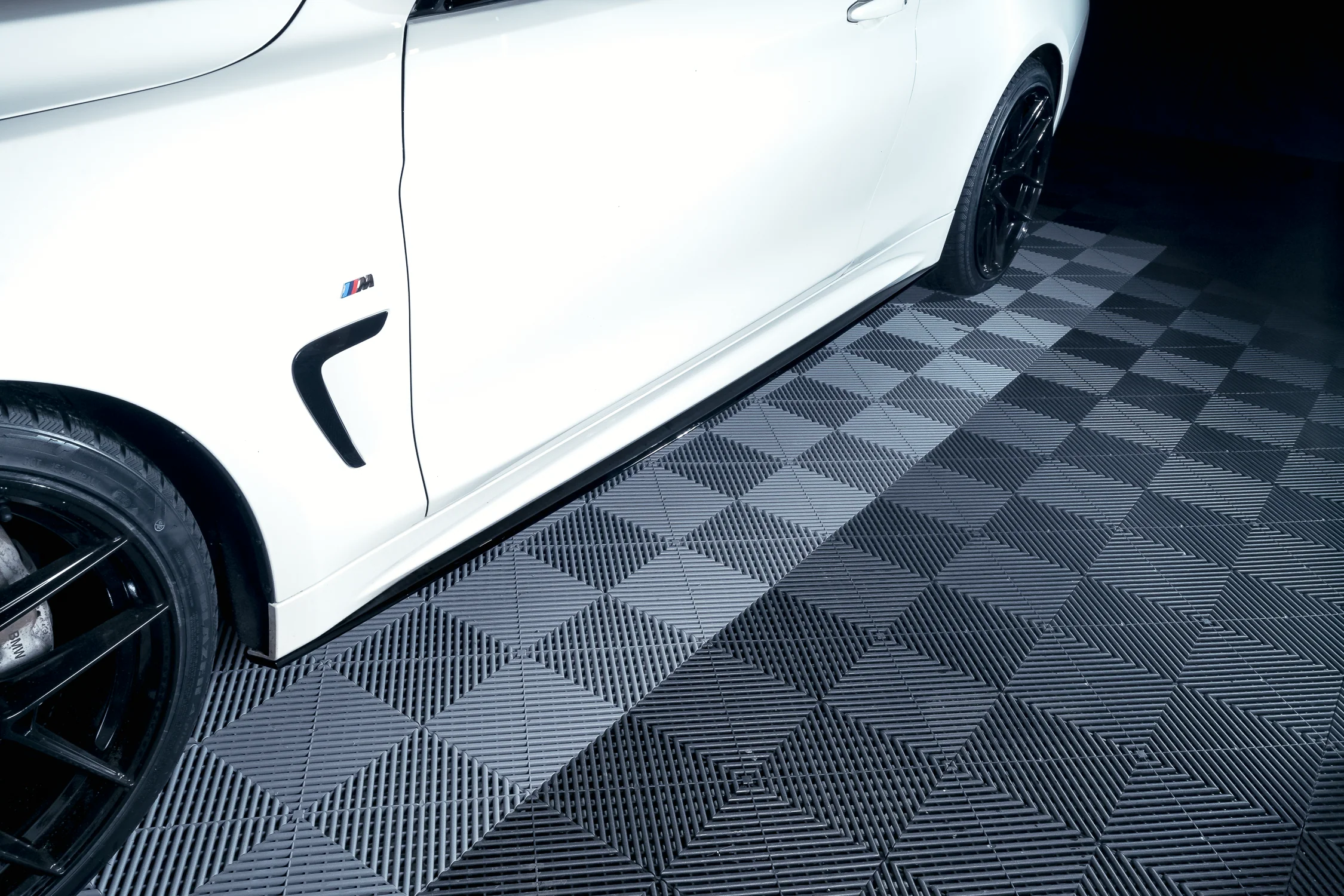 BMW F32 F33 F36,M-Performance helmojen lisäosat kiiltävän musta - Image 3