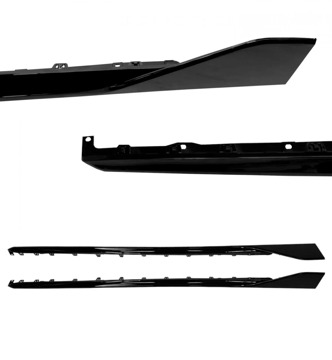 Bmw F40 1-sarja , 2018-2024 Aero kit Korisarja kiiltävän musta - Image 5