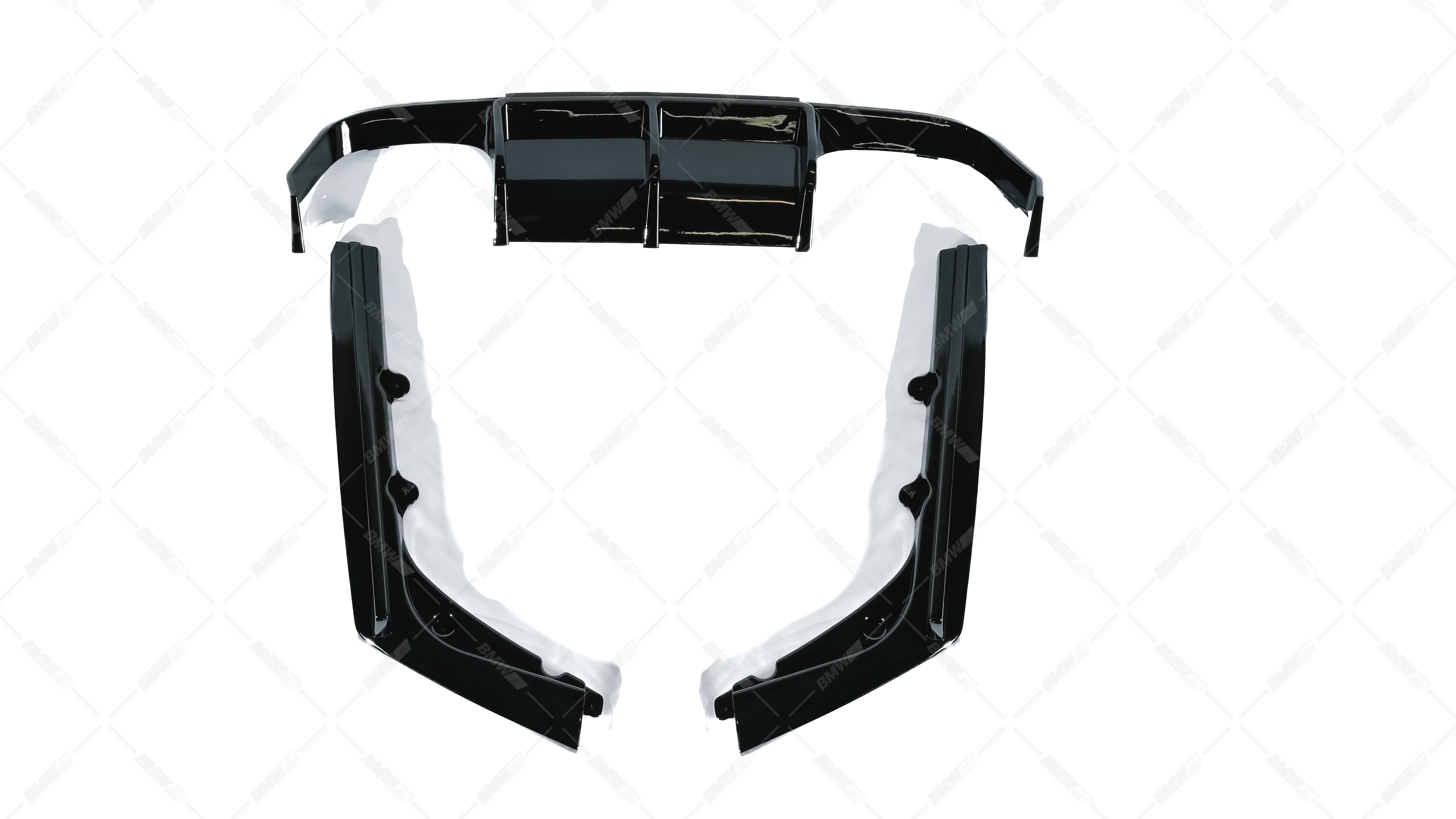 BMW F80 F82 F83 M3 M4, Takapuskurin diffuusori Carbon look - Image 4