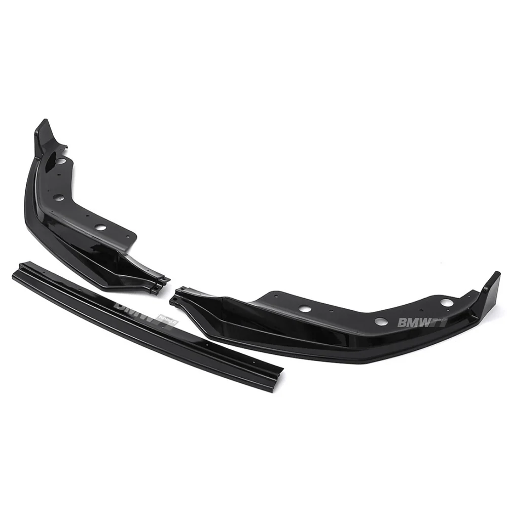 BMW G20 G21 19-22 Kiiltävän musta etuspoileri - Image 5
