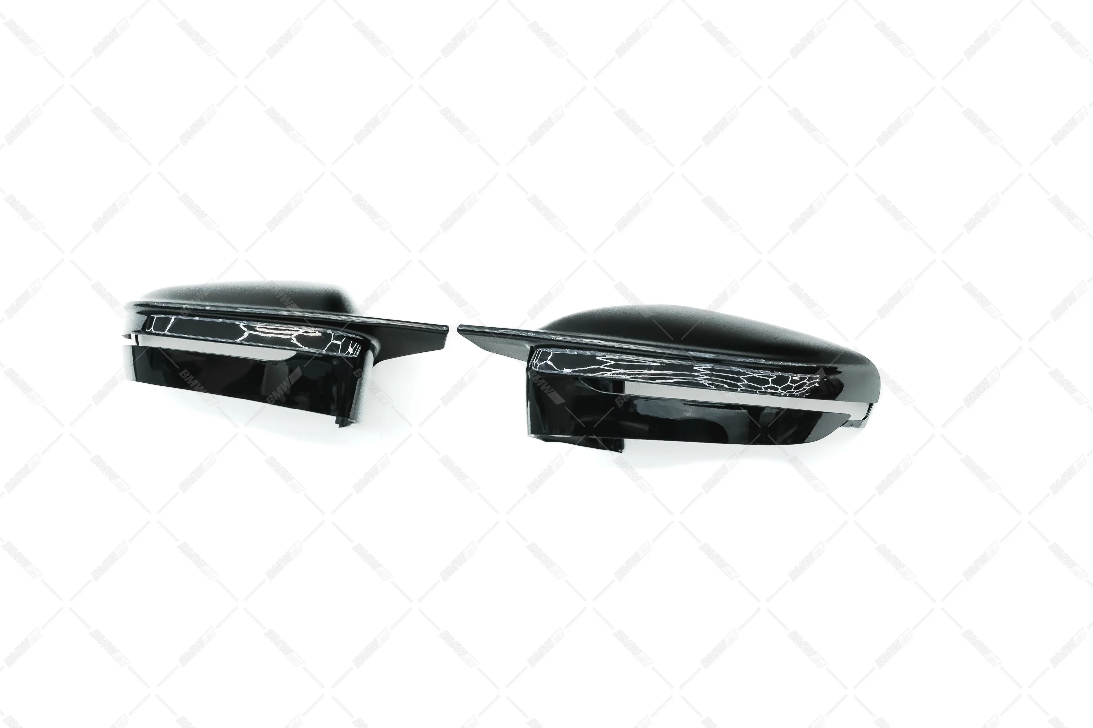 BMW G20/G21, G30/G31. M Look kiiltävän mustat peilinkuoret - Image 3