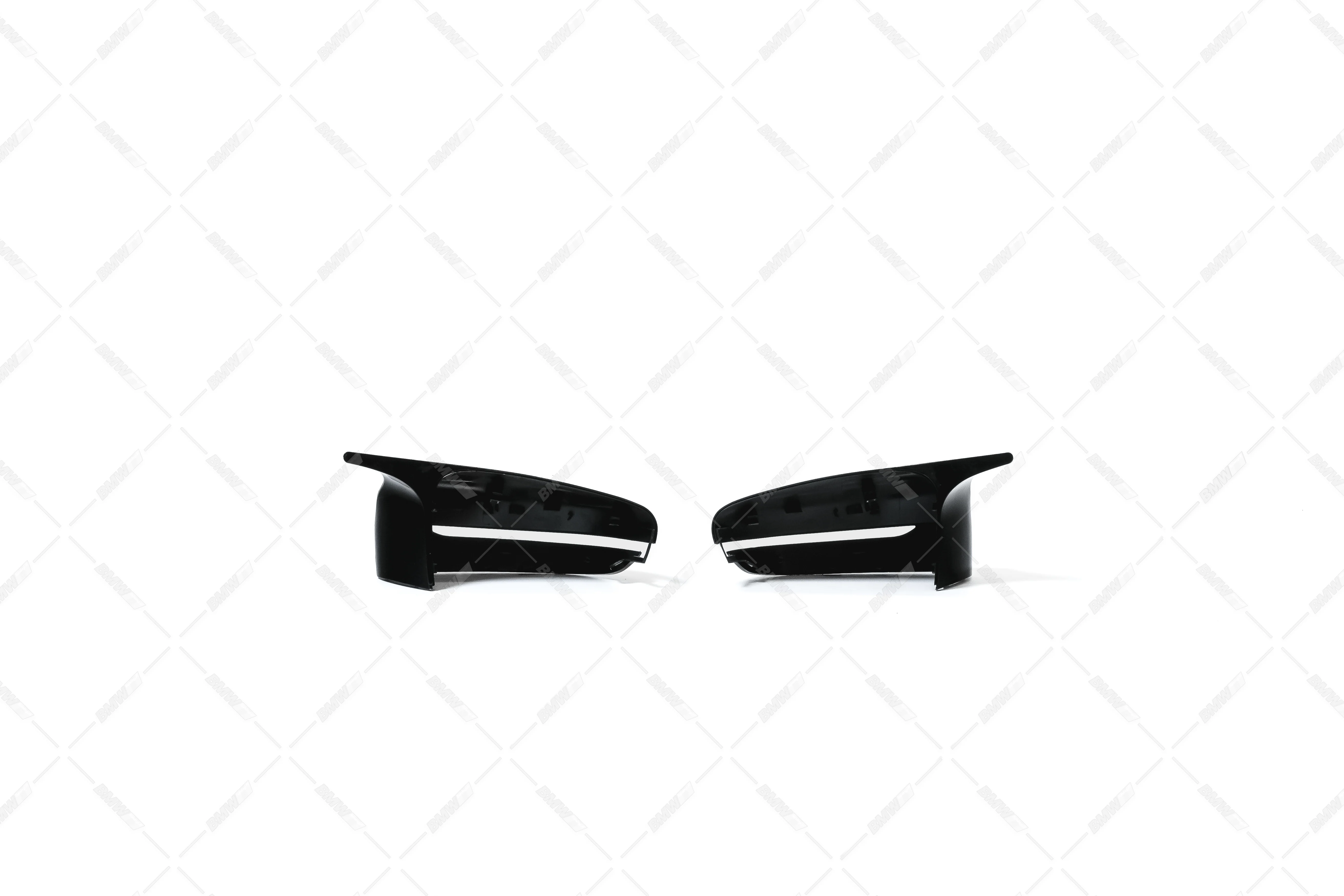 BMW G20 G21 / G30 G31, M Look kiiltävän mustat peilinkuoret - Image 7