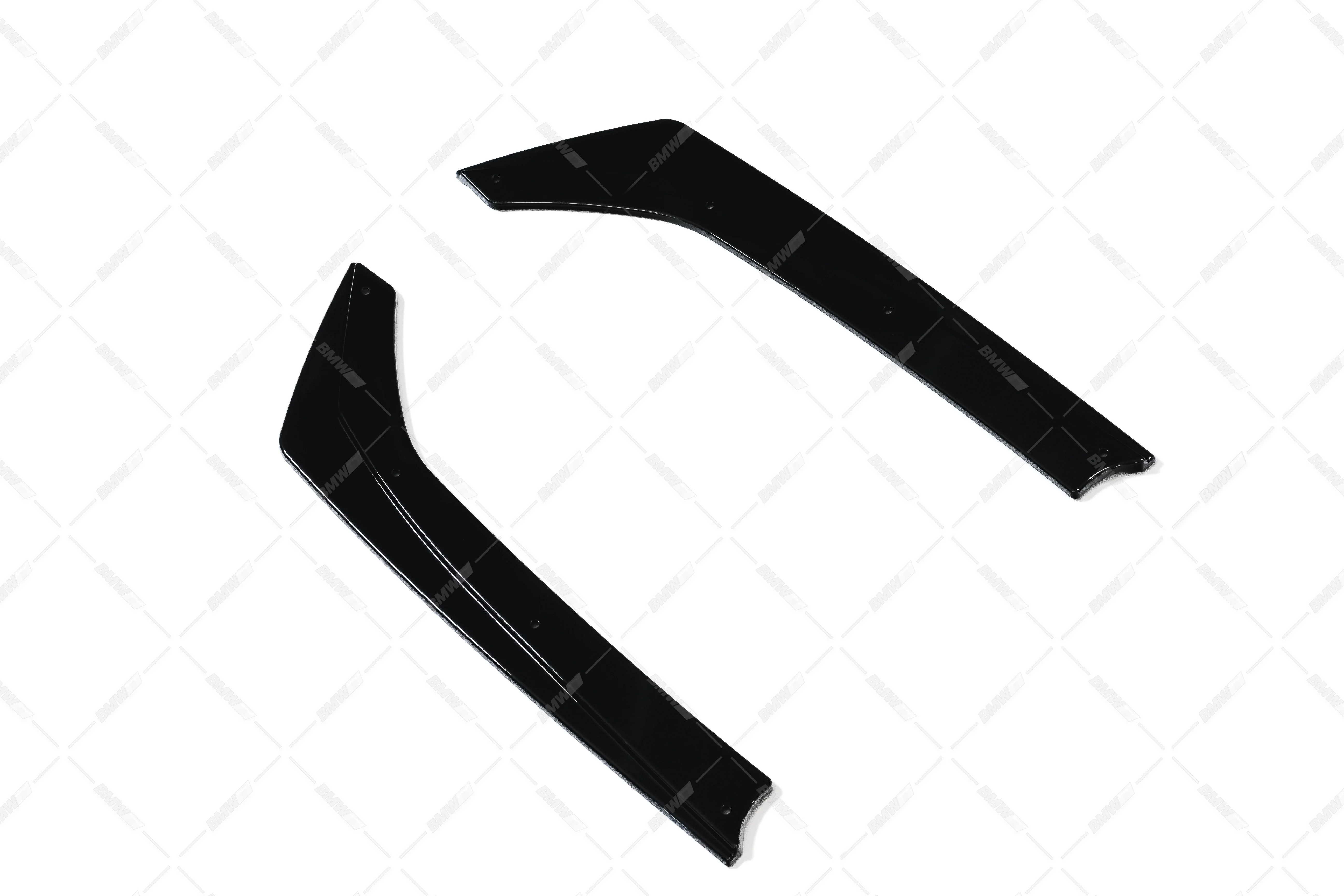 BMW G20 / G21, takapuskurin kiiltävän mustat lipat lisäpalat, kulmasplitterit - Image 3
