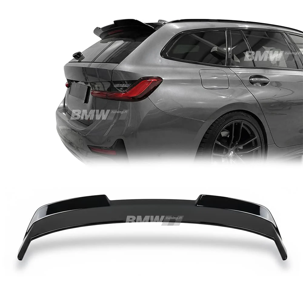 BMW G21 M-Performance Takaspoileri Kiiltävän Musta