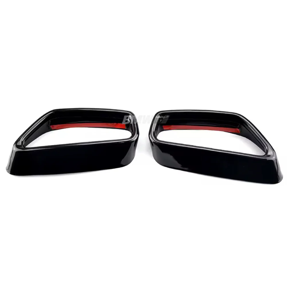 BMW G30 G31 2017-> Putkenpäiden kiiltävän mustat kuoret - Image 3