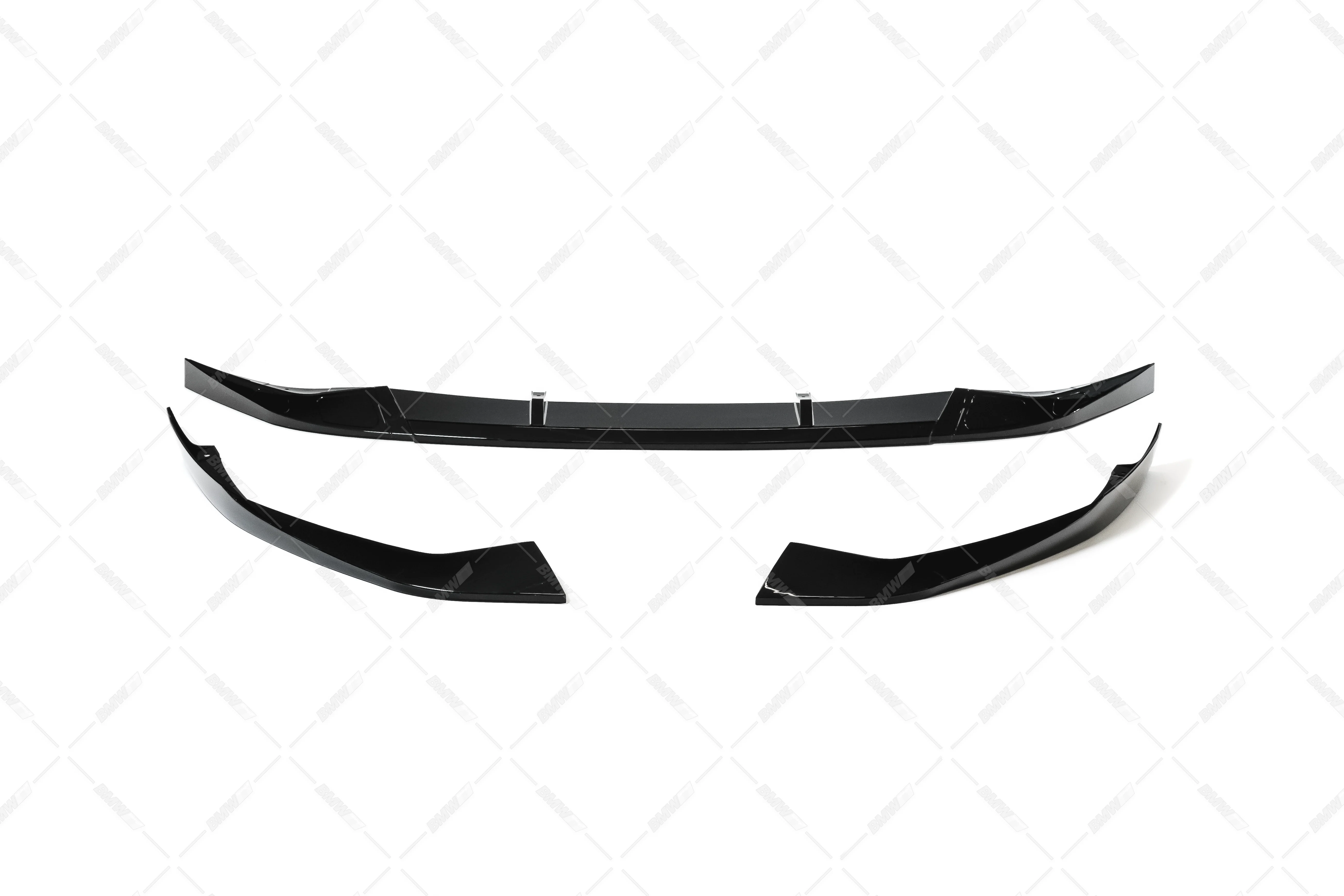 BMW G30 G31 LCI, M-Performance kiiltävän musta etuspoileri - Image 8