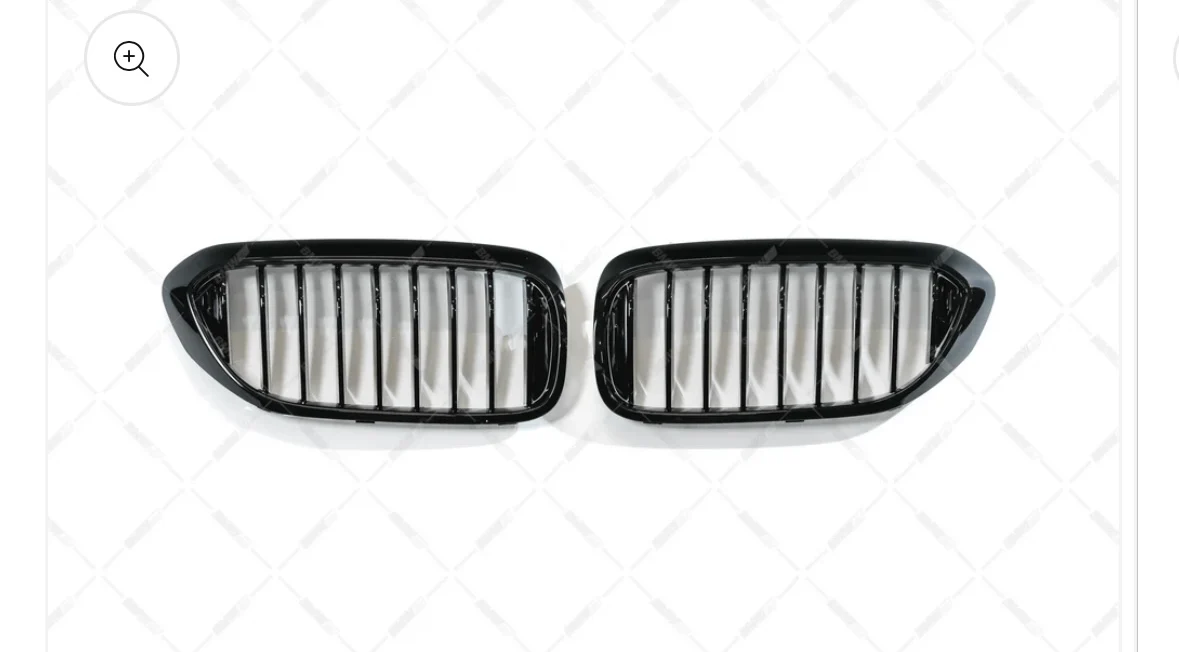 BMW G30 G31, Single kiiltävän mustat munuaiset - Image 3