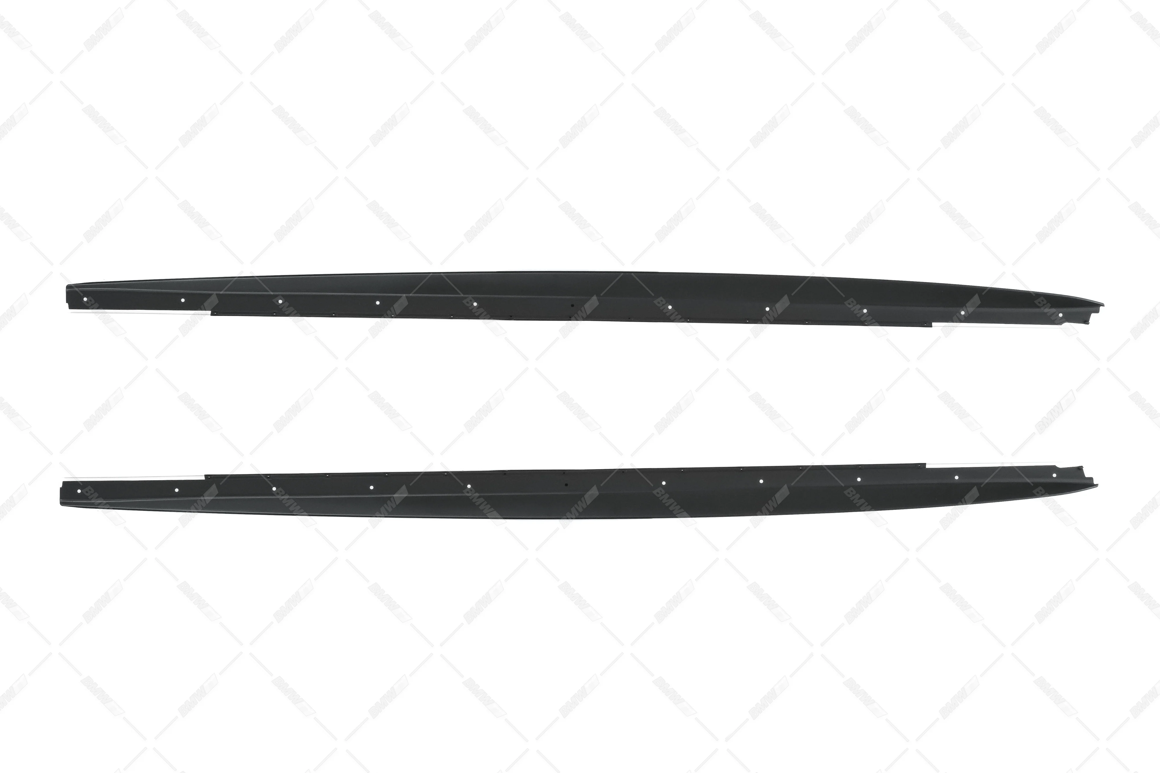 BMW G30 G31 M-Performance sivuhelmojen lisäosat matta musta - Image 4