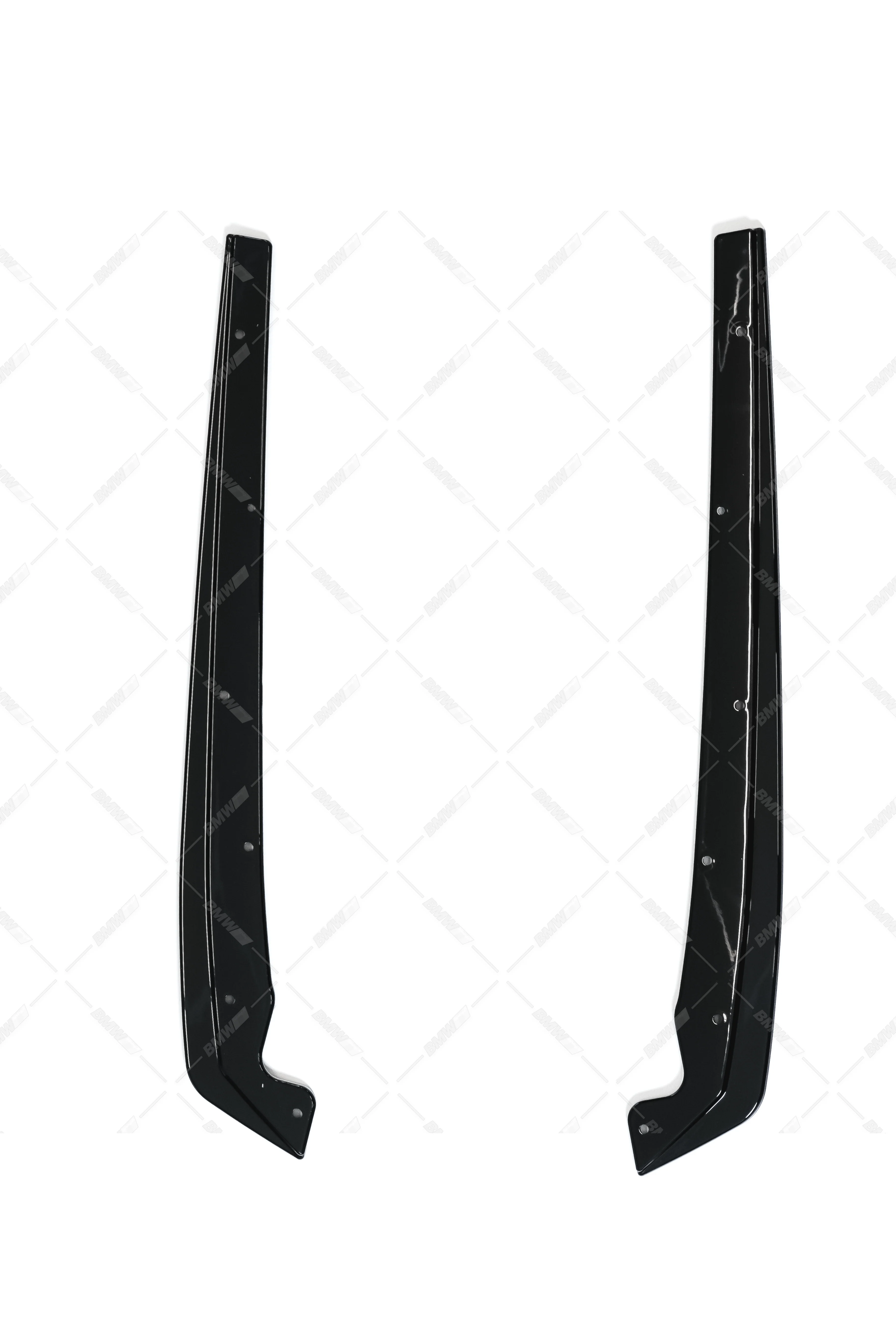 BMW G30 G31, takapuskurin kiiltävän mustat lipat lisäpalat, kulmasplitterit - Image 3