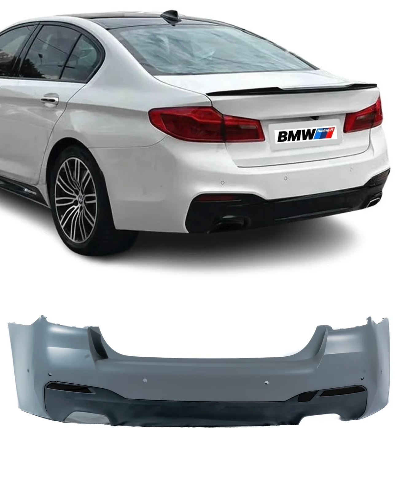 BMW G30, M-sport takapuskuri PDC