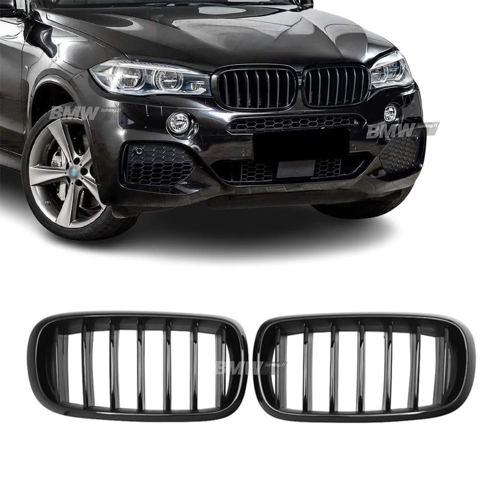 BMW X5 F15 X6 F16, Kiiltävän
mustat munuaiset