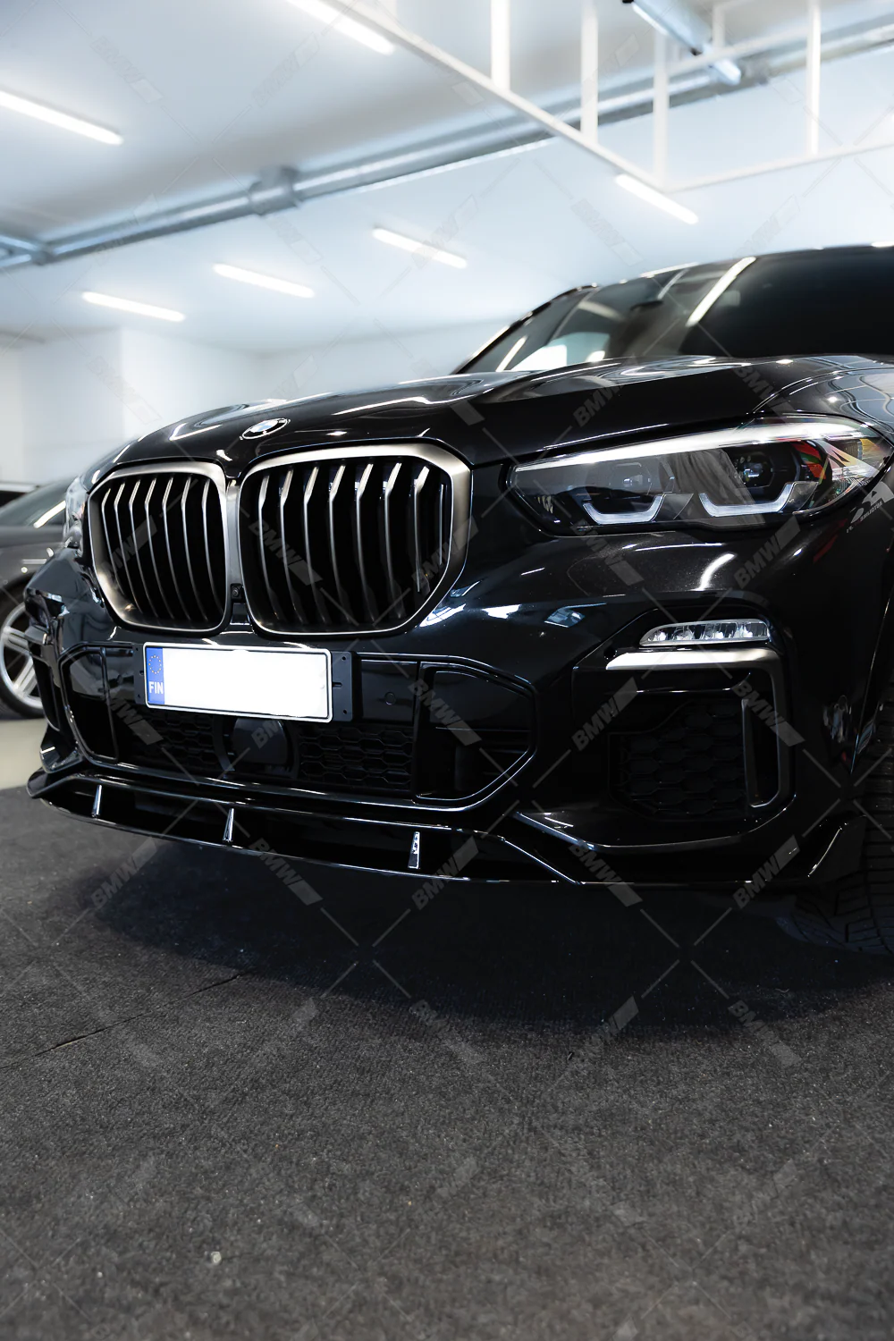 Bmw X5 G05 kiiltävän musta etuspoileri - Image 4