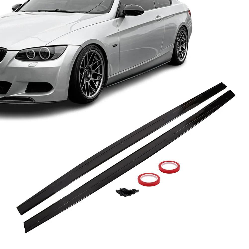 BMW E92 E93, M-Performance helmojen lisäosat kiiltävän musta