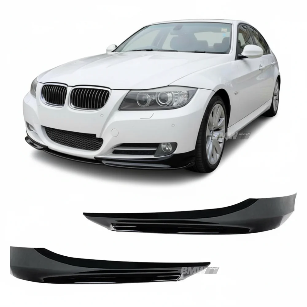 BMW E90 E91 LCI M-sport Etupuskurin Splitterit