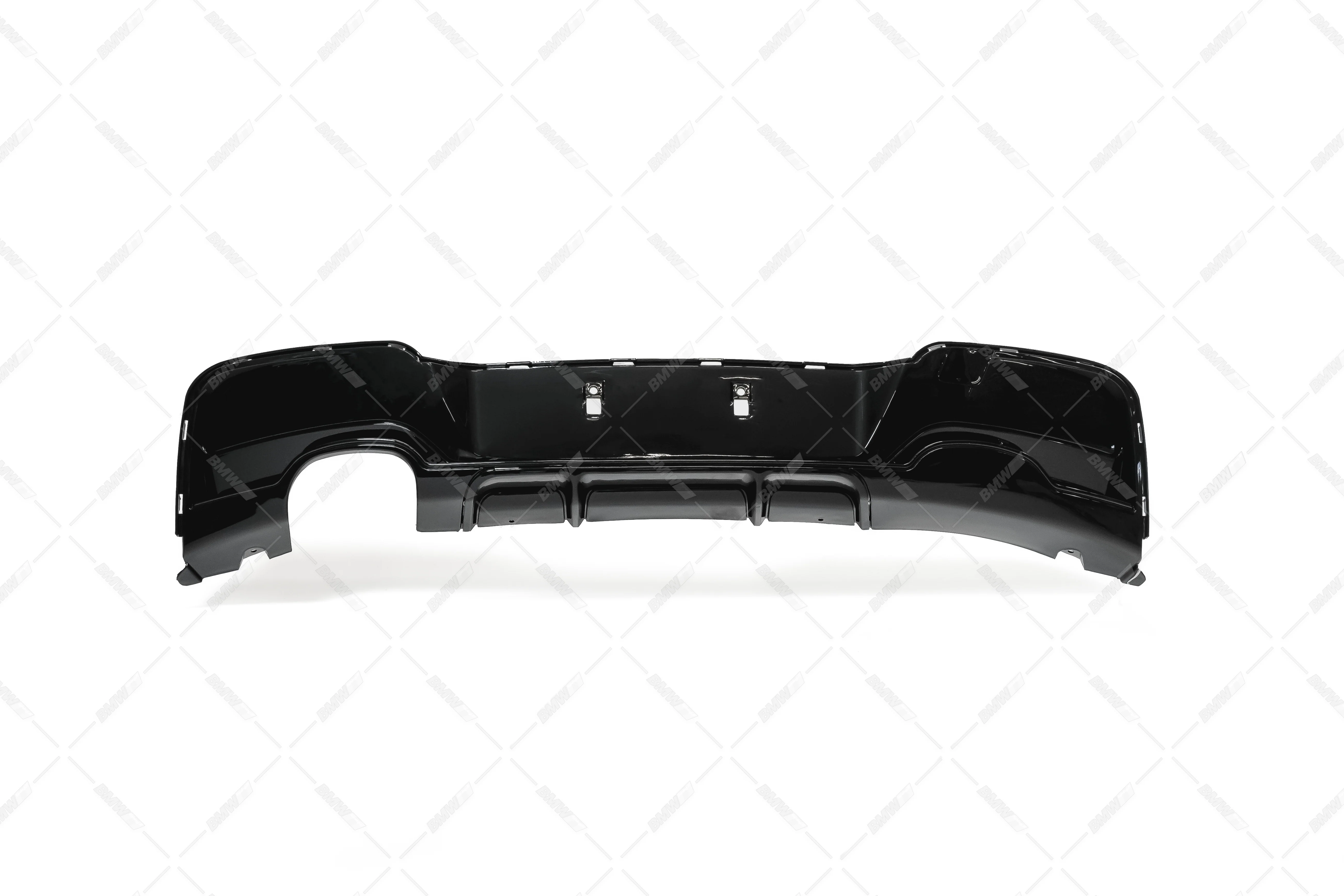 BMW F20 F21 M-performance takapuskurin diffuusori matta musta - Image 3