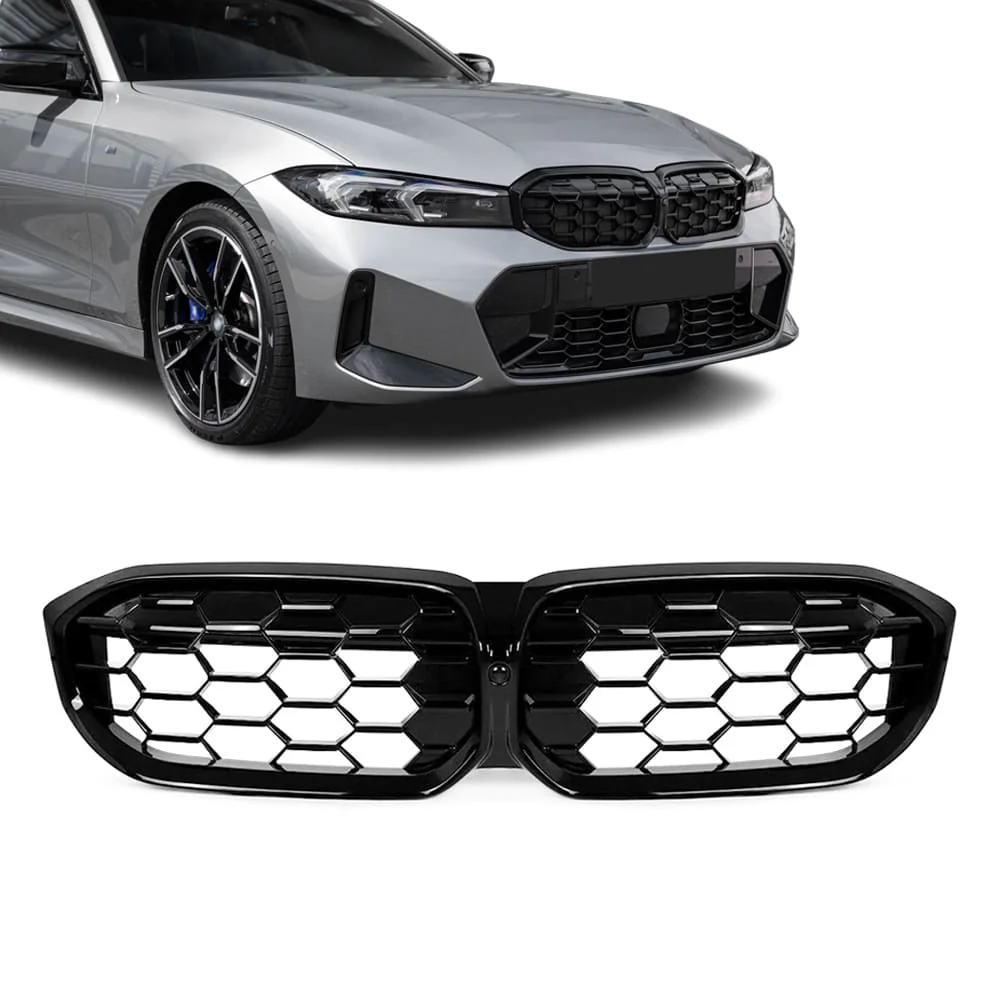BMW G20 G21, vm, 22--> LCI kiiltävän mustat Diamond munuaiset