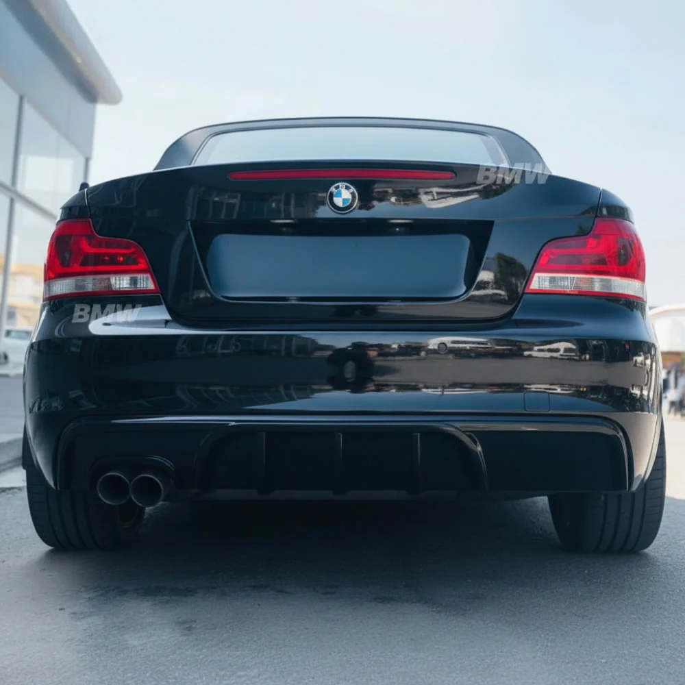 BMW E82 E88 WR-tyylinen takapuskurin diffuusori - Image 3